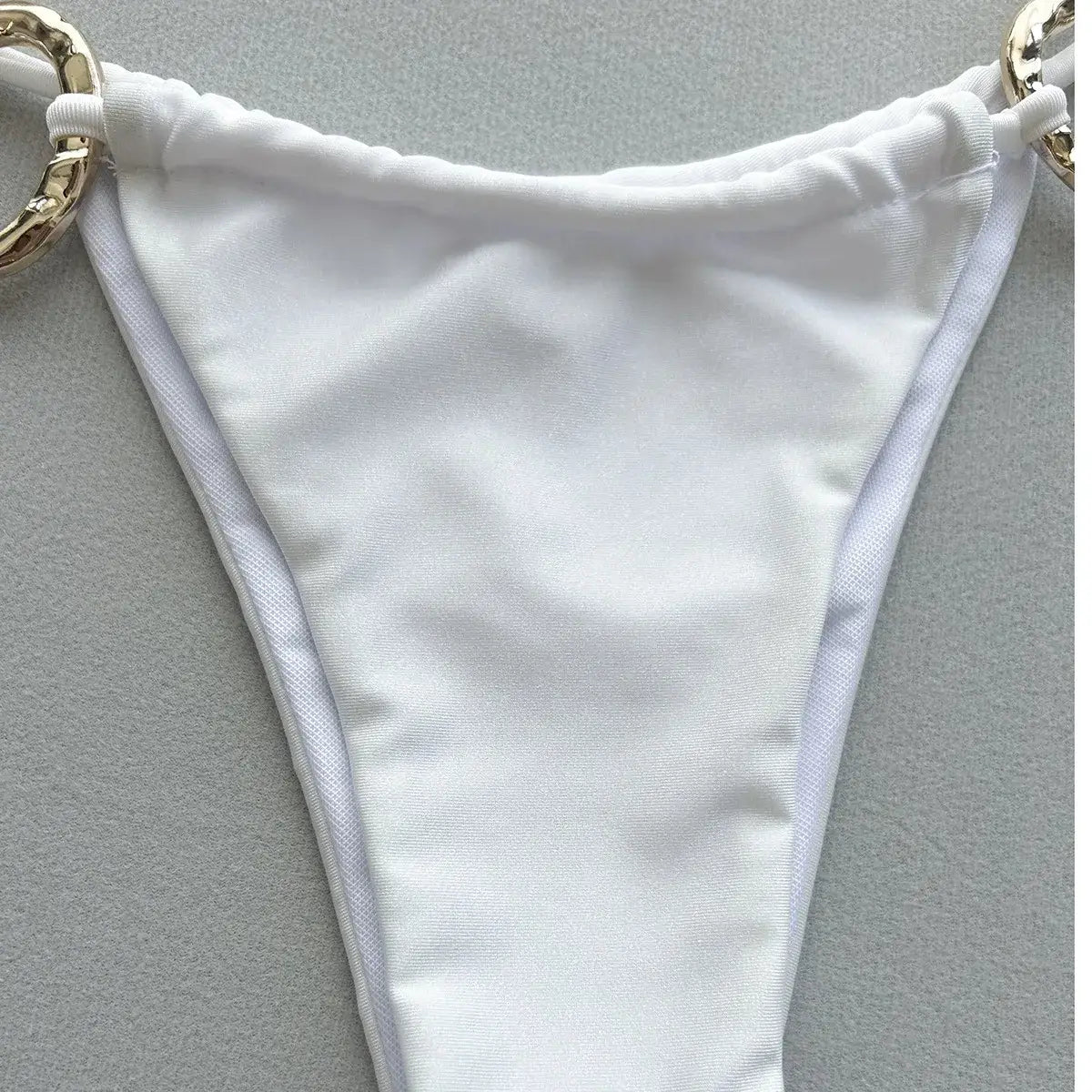 Biquíni Cortininha Branco Nissi