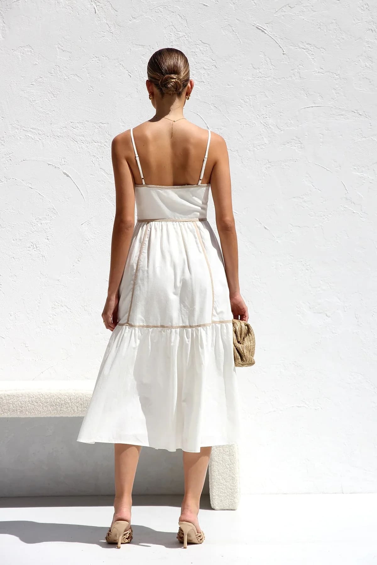 Vestido Midi Branco Itacaré