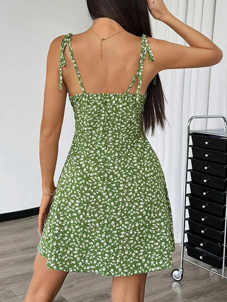 Vestido_Curto_Verde_Florido_Guarujá_02