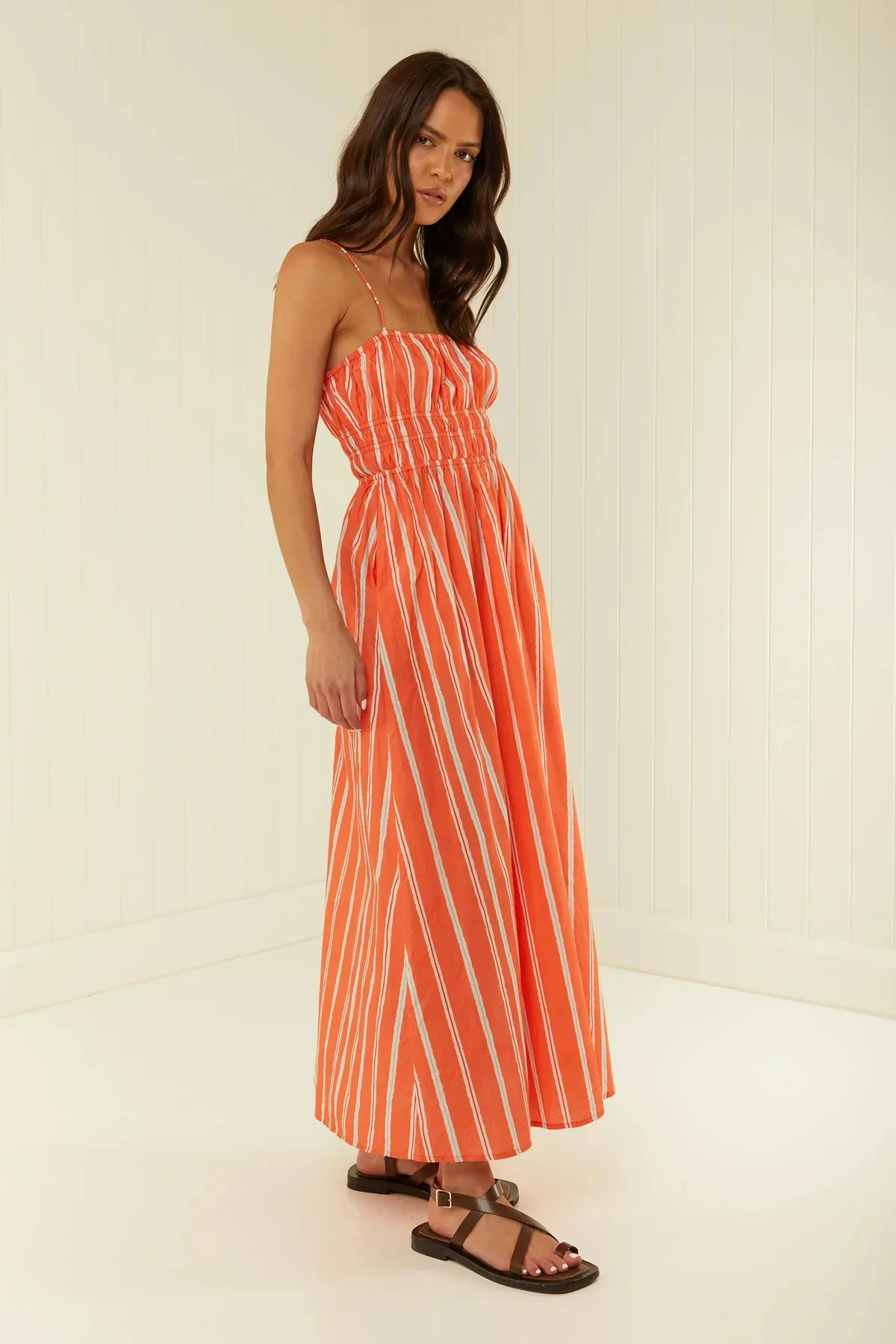 Vestido_longo_laranja_Balos_Beach_02