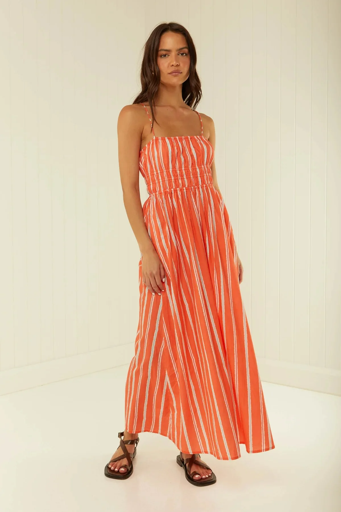 Vestido_longo_laranja_Balos_Beach_01